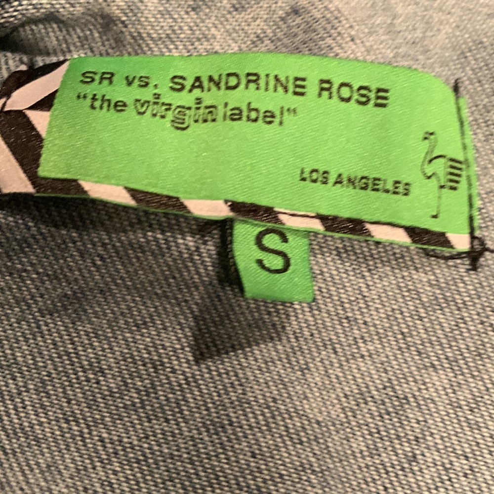 Free People x Sandrine Rose denim Jacket - Picture 2 of 2